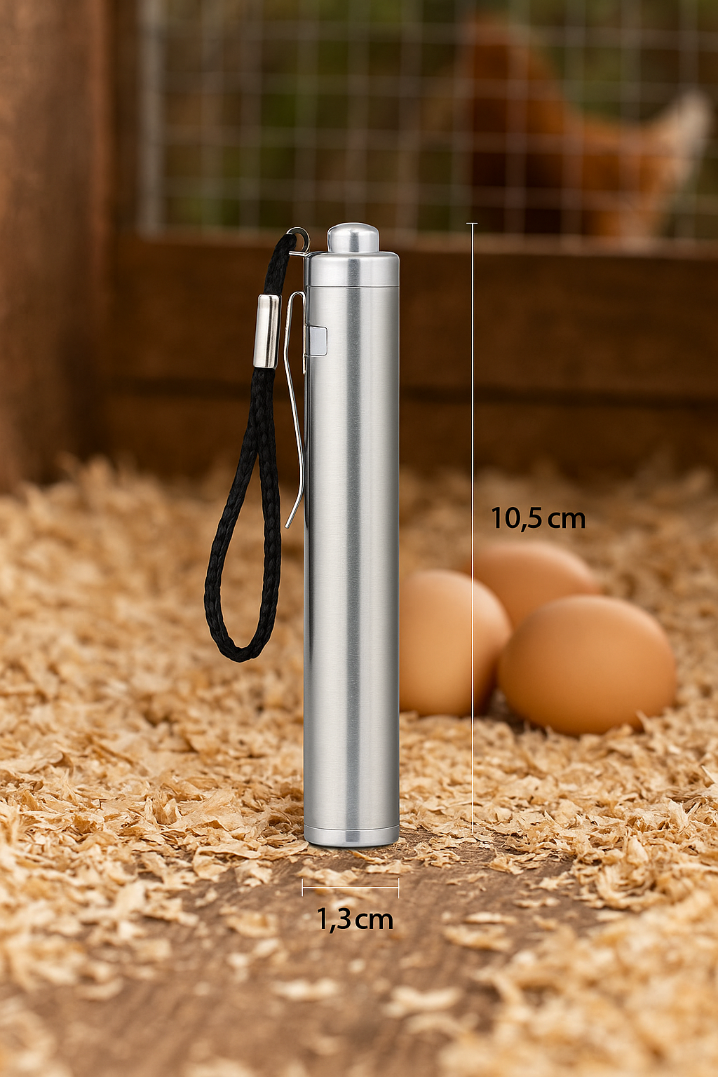 Linterna LED para ver embriones en huevos de gallina – Candling
