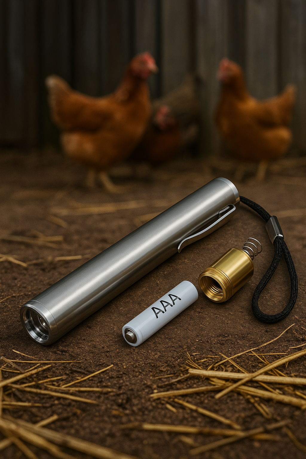 Linterna LED para ver embriones en huevos de gallina – Candling