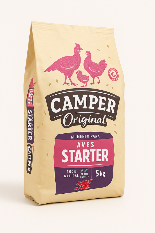 Pienso para Pollitos Nanta 'Aves Starter' (5 kg.) Completo y Natural