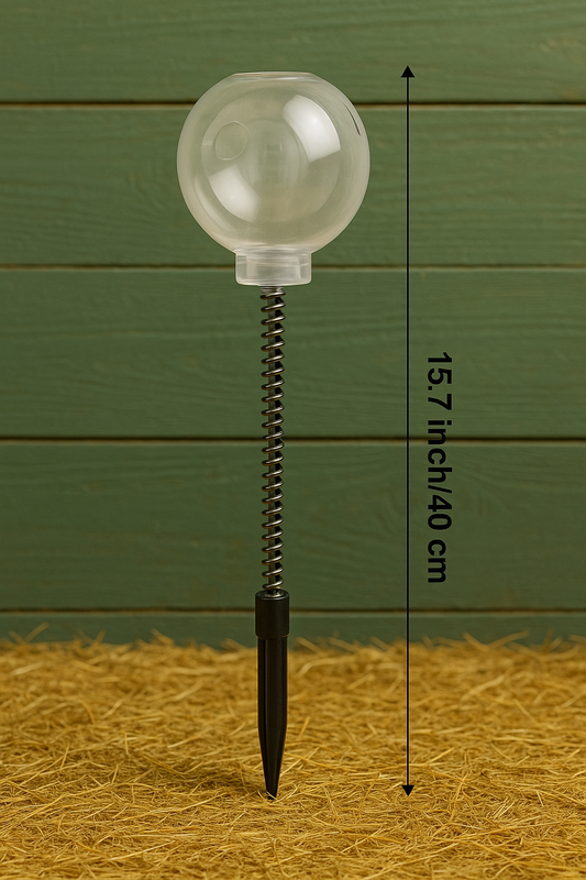 Juguete dispensador de comida para gallinas (2 unidades)